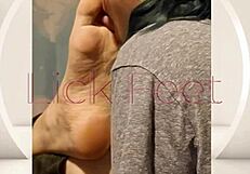 Licking Feet Slowly and Thoroughly