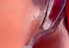 Horny university babe masturbates pussy licks until explosive orgasm