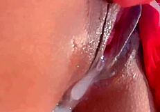 Horny university babe masturbates pussy licks until explosive orgasm