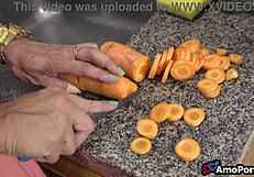 Wife loves sister-in-law watching as milf takes brazilian monster cock anal