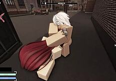 Roblox Condo Criminality Clips with Rough Ass Pussy Sex and Cumshots