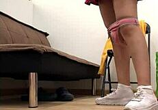 nataly argentina nympho ditches class to fuck her teacher hard