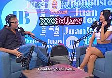 Ever wonder how kinky Colombian Mayraoficial squirts wildly on the sybian in Juan Bustos podcast?