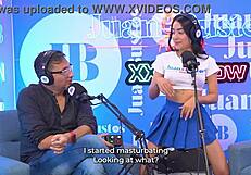 Ever wonder how kinky Colombian Mayraoficial squirts wildly on the sybian in Juan Bustos podcast?