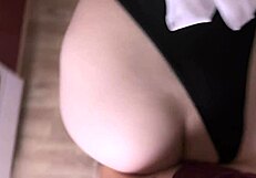innocent maid in stockings takes rough doggystyle pounding to fulfill all my dirtiest big cock fantasies