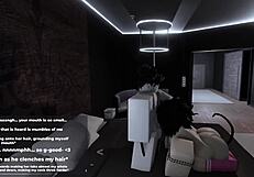 hey slut, bend that cute ass over in roblox and take my cock deep?