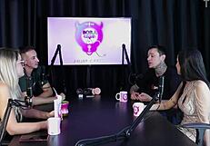 she started in porn collabbed sold handjobs family struggled but parents joined - teh angel sheer red lingerie swingers