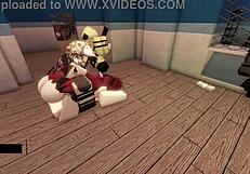 Roblox Condo Criminality Clips with Rough Ass Pussy Sex and Cumshots