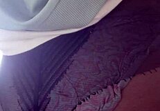 Curvy Ebony Student Worships Huge Ass In Nylon Tights Domination