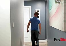 Step sisters, wanna get pregnant? Share my cock and take every drop