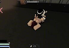 Roblox Condo Criminality Clips with Rough Ass Pussy Sex and Cumshots