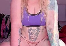 can your hairy pussy handle riding this gaping huge monster dildo? 