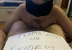 Performer Verifies Identity with Close-Up Blowjob Demonstration Video