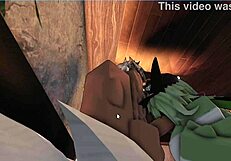 wanna see this hot girl fucked hard by monster cock through ripped jeans??