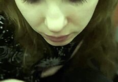 wanna see her suck off first nightclub guy she meets outdoors?