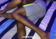 African beauty submits to sensual missionary pussy pounding and licks