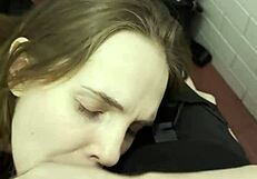 wanna see her suck off first nightclub guy she meets outdoors?