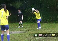 i get off watching naked asian girls masturbate outdoors playing football