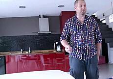 Super Sexy European Babe Moans Orgasming Rough Passionate Fuck Quickie