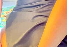 Roseredvip's Petite Outdoor Pussy Lick Fingering Leads to Interracial Facial Cumshot