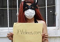 Verification video in sexy lingerie