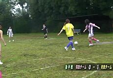 i get off watching naked asian girls masturbate outdoors playing football