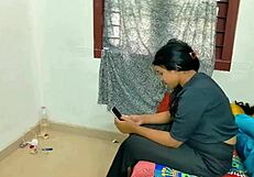 can rahul's girlfriend and wife take rough threesome pounding on same bed together?