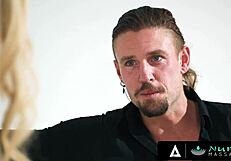 Slimthick Vic's nuru massage gets wild with her big tits oiled pussy riding after breakup sex