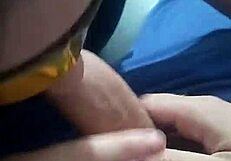 my secret amiga gives me the hottest amateur blowjob ever