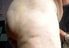 Oma fucks her hairy slut cunt wildly!