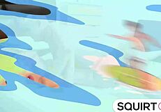 Busty Blonde Gigi Allens Squirts Hard On Porno Dan