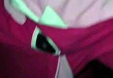 stalking stitch-costumed mature for street anal hunt