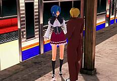 Xenovia's Wild NTR Blowjob on Best Friend's Boyfriend Drives Hentai Madness