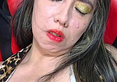 ever seen a beautiful milf stepmom squirt juicy pussy all over face?