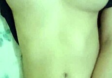 Amateur Latina Solo Plays with Natural Tits and Wet Pussy