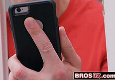 yo, busty redhead step-sis gets caught in shower and fucked hard