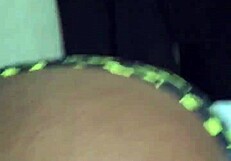 wife's belly bulging from taking that massive black daddy cock?