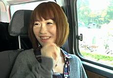 japanese couples get wild fucking during boat and car game