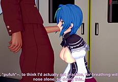 Xenovia's Wild NTR Blowjob on Best Friend's Boyfriend Drives Hentai Madness