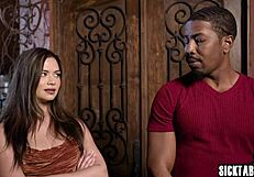 Let's Share Big Tits Redhead Scarlett Alexis with Busty Milf Lauren Phillips Cock!