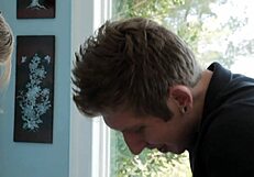 brunette asian mom in lingerie bent over for anal sex