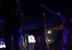 curvy ass shakes wildly during erotic nightclub twerk session