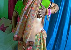 Naughty desi bride slammed by brother-in-law on bed!