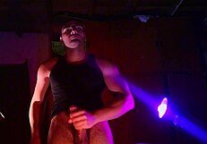 ever seen muscular studs stroke monster cocks in purple shadows?