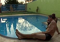 Machão husband lets unemployed friend stay and unbelievable sex happens at home