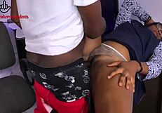 as a horny hijab teacher, i'm begging that black student's cock on my desk