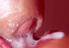 step sister takes massive facial cumshot up close pt3