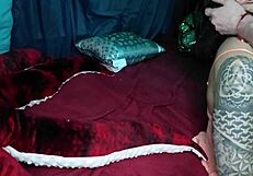 Envy X Dominates Muscular Milf in Rough Face Fuck Part 1!