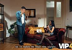 wow, that sexy brunette slut sucks old cock on whistle signal!