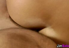 Euro Teen Sucks Old Rod—Can She Handle the Monster Load?!